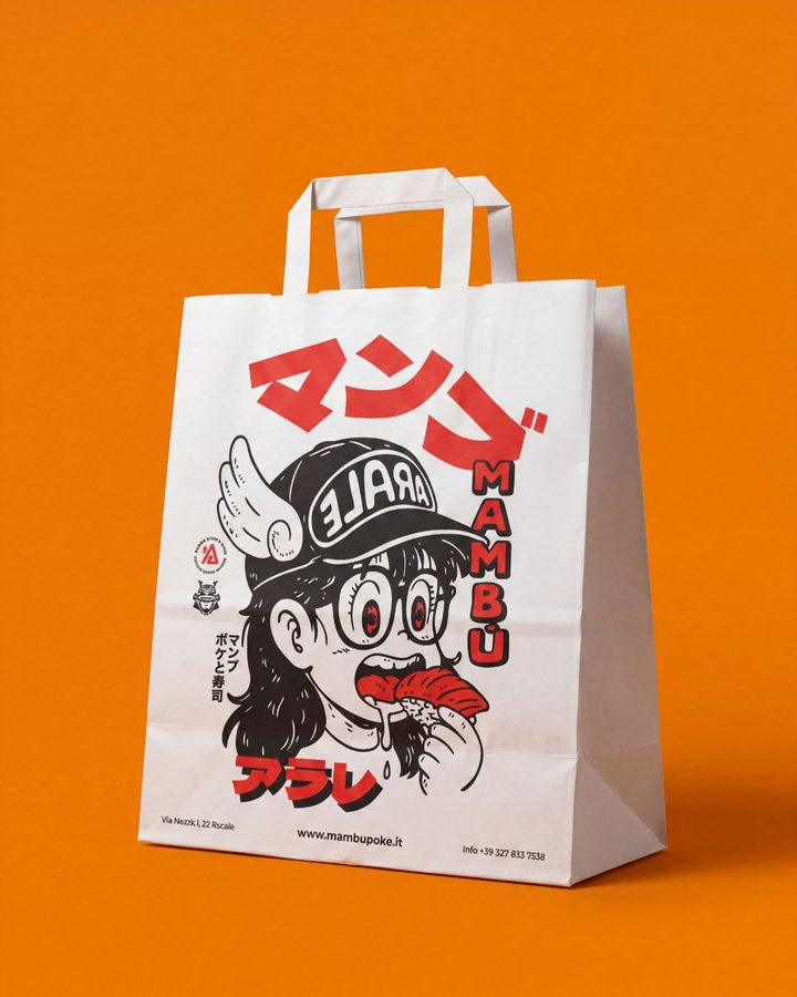 Shopper personalizzata con logo